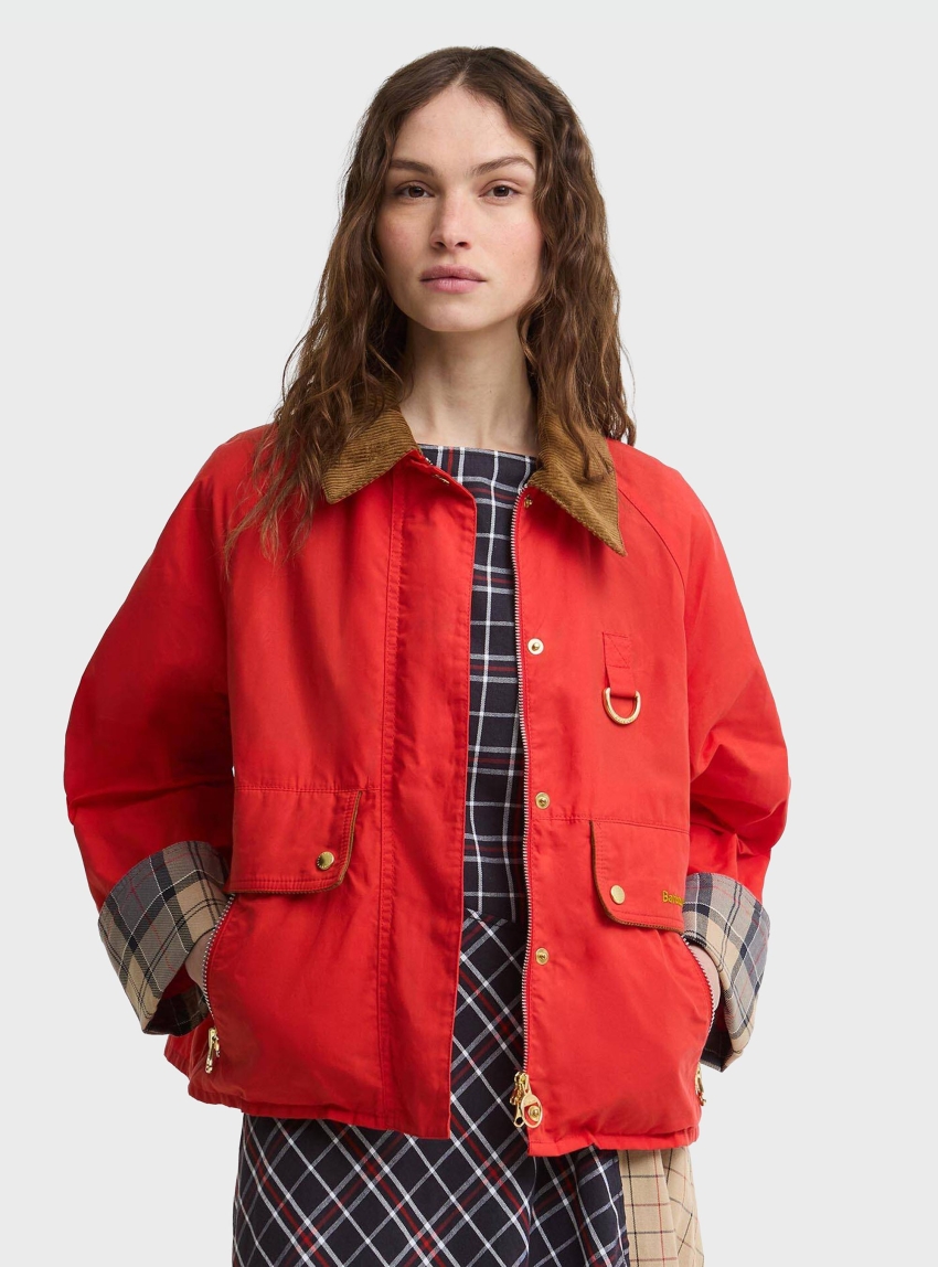 Barbour Mackworth Casual Jacket - Red