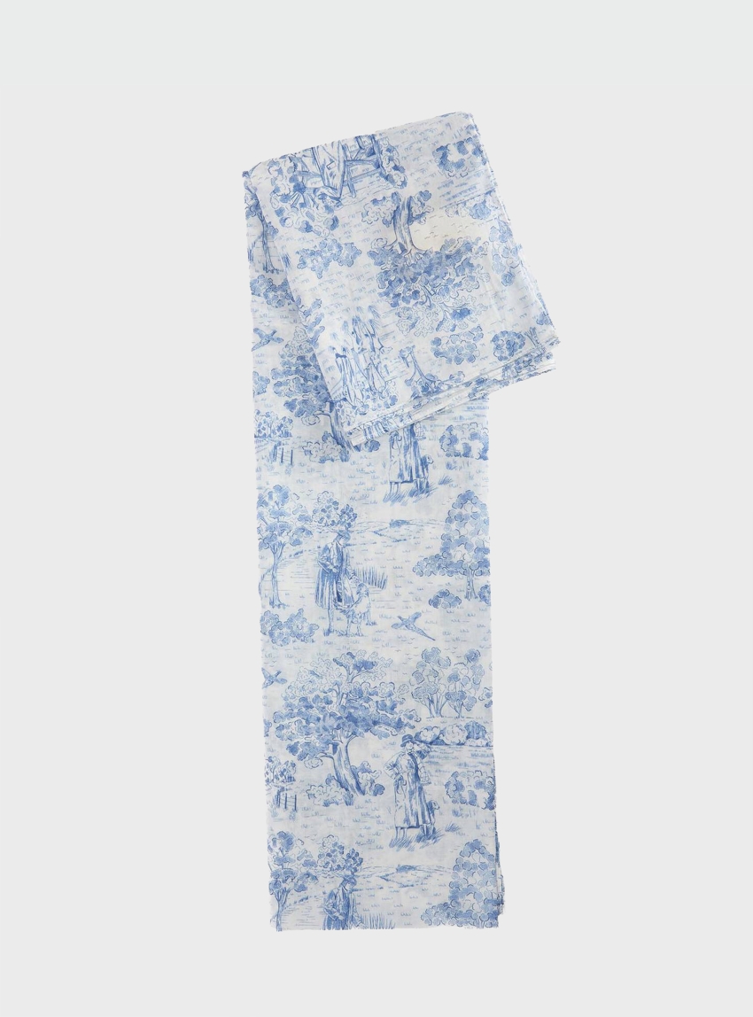 Barbour Wisteria Scarf - White