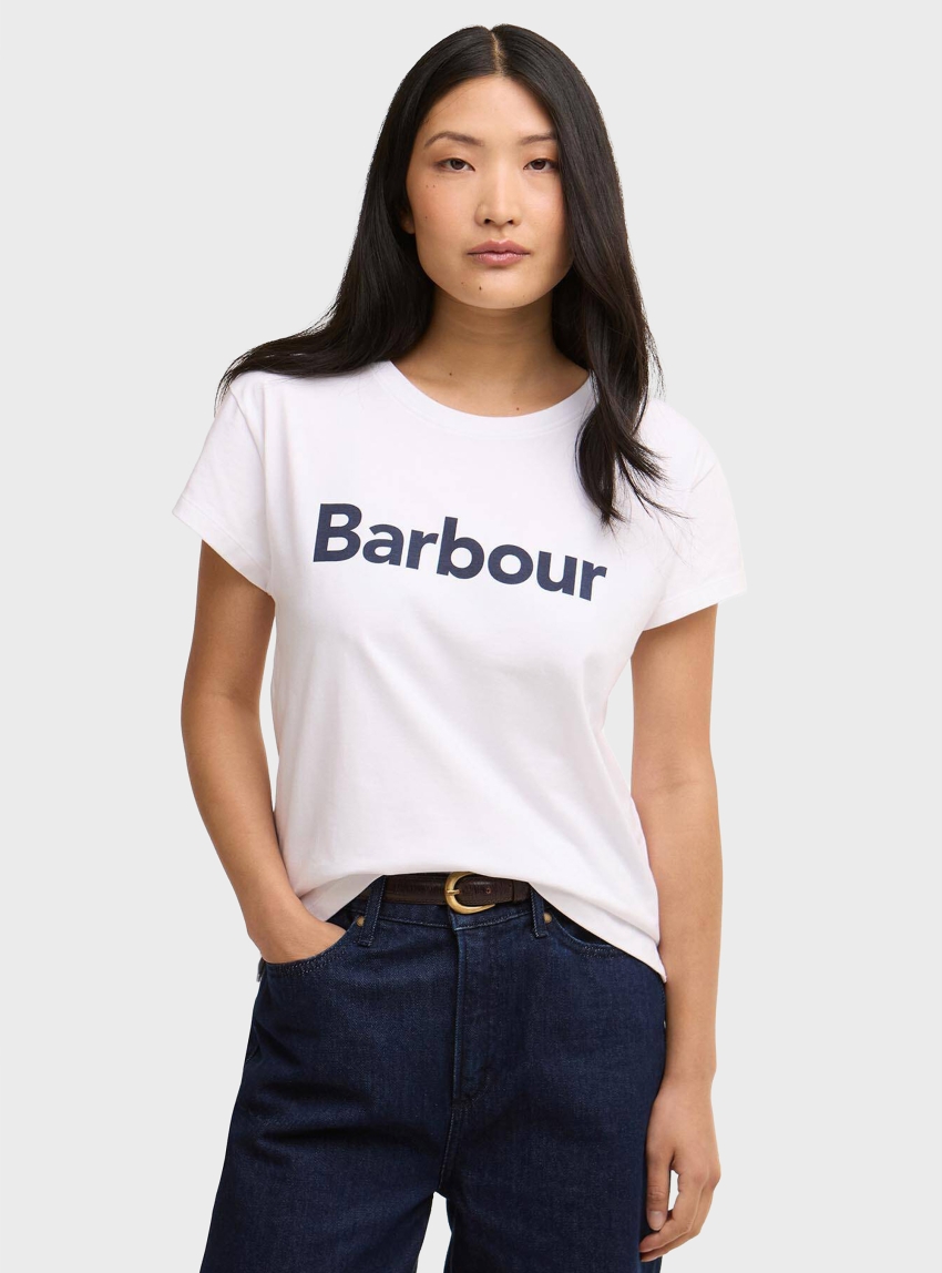 Barbour Hartland T-Shirt - White