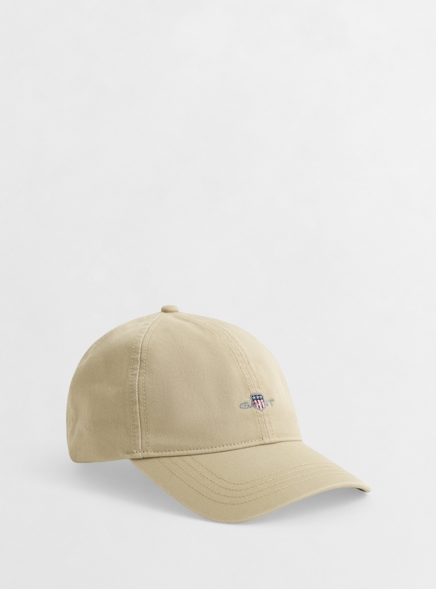 Gant Shield Cotton Twill Cap - Beige