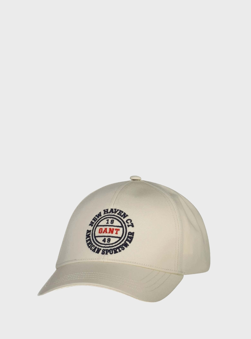 Gant Cotton Cap - Cream