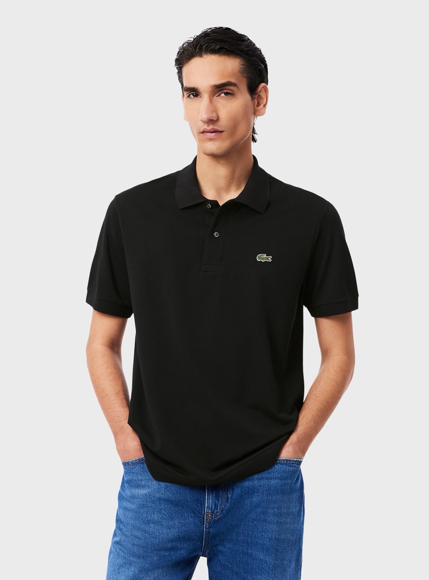 Lacoste Classic Fit L.12.12 LIGHT Piqué Polo - Black