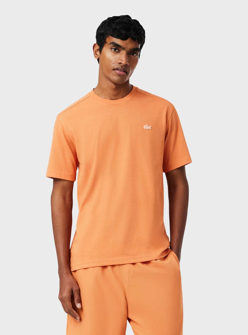 Lacoste Ultra Dry Cotton Sport T-Shirt - Orange