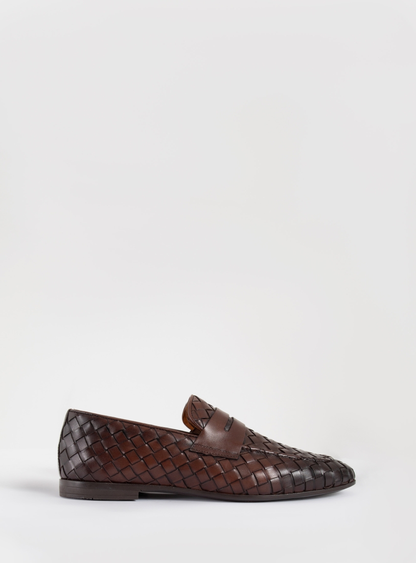 Philippe Lang Penny Loafers - Dark Brown