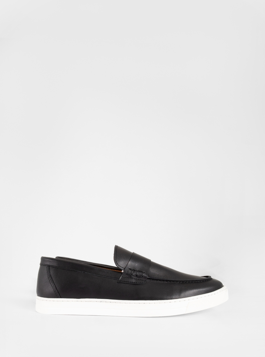 Philippe Lang Penny Loafers - Black