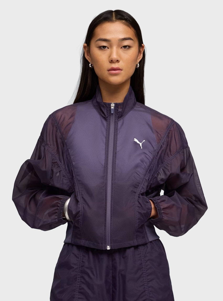 PUMA Dare To Oversized Jacket - Dark Purple