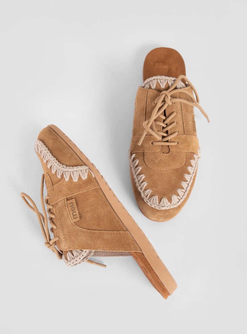 Mou Sabot Sneaker - Cognac