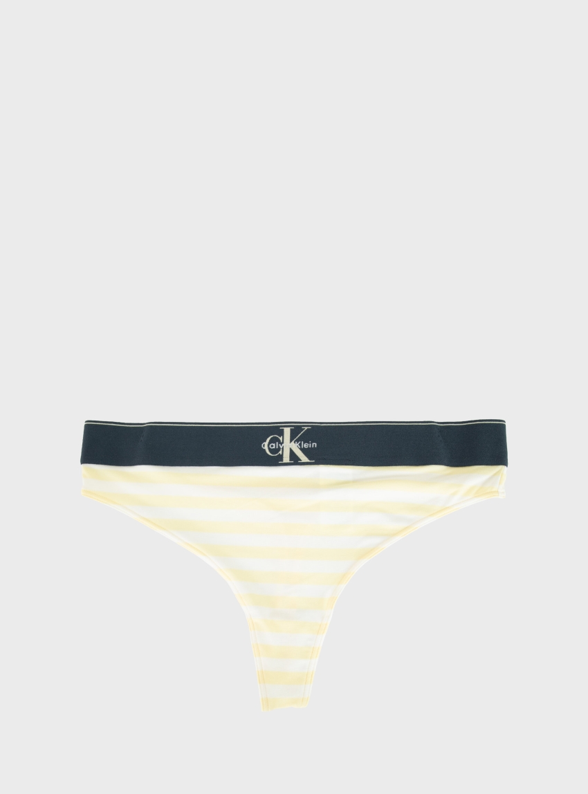 Calvin Klein Stretch Thong - Striped