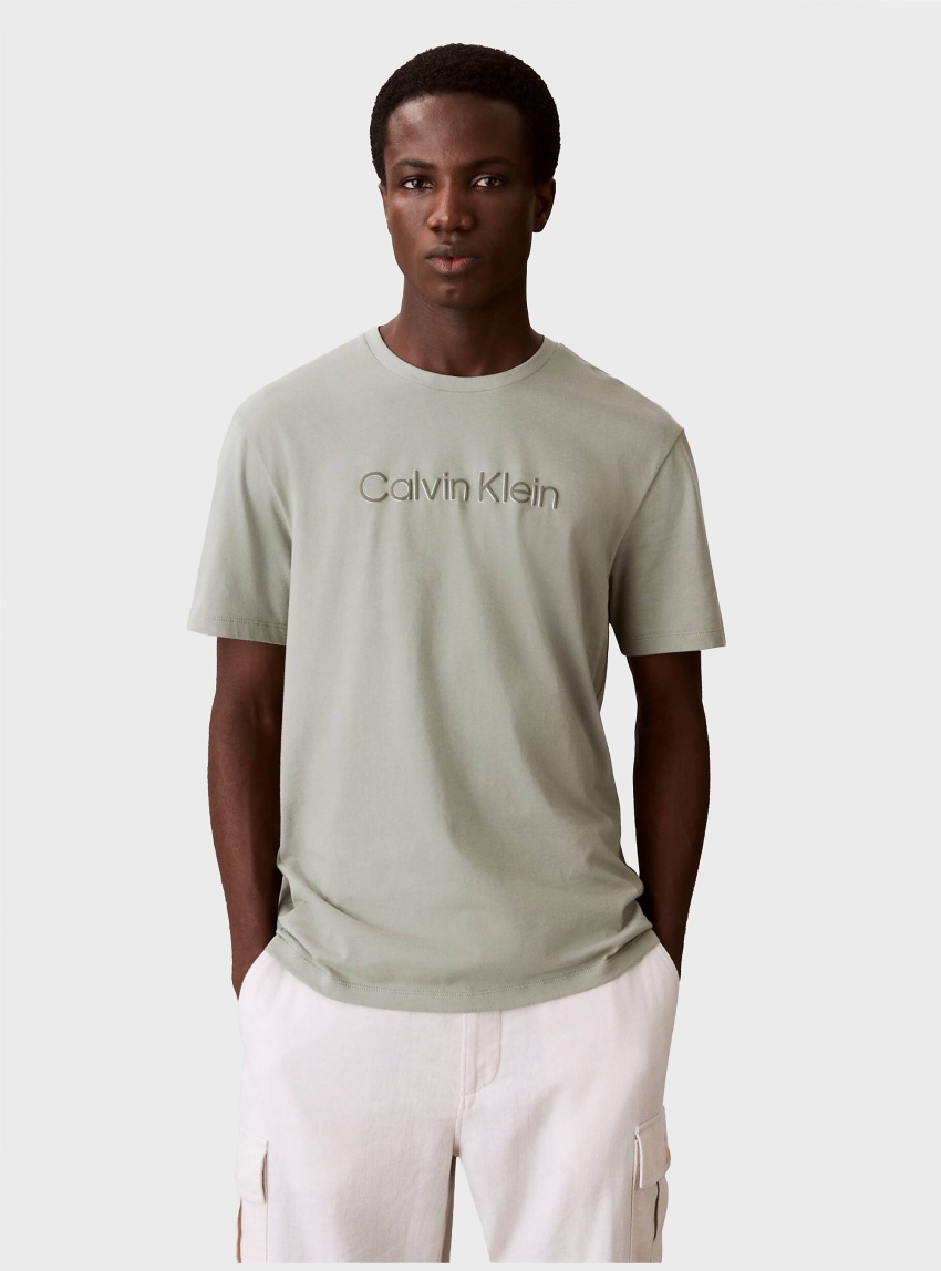 Calvin Klein Regular Fit T-Shirt - Grey
