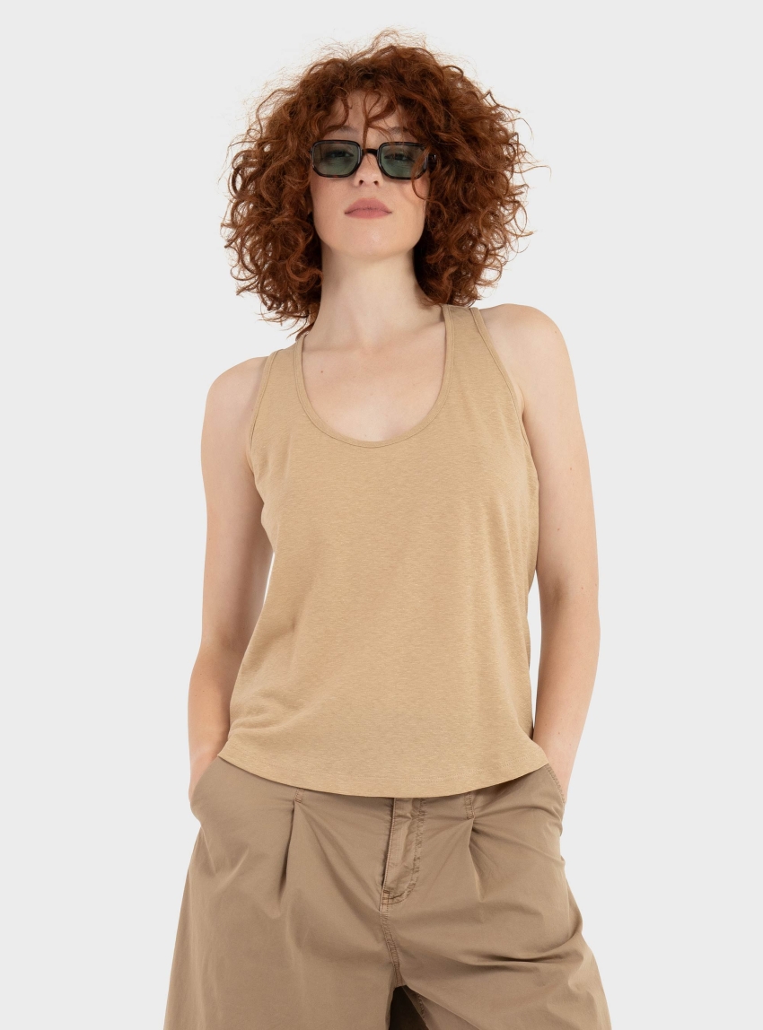 Collectiva Noir Aether Top - Beige