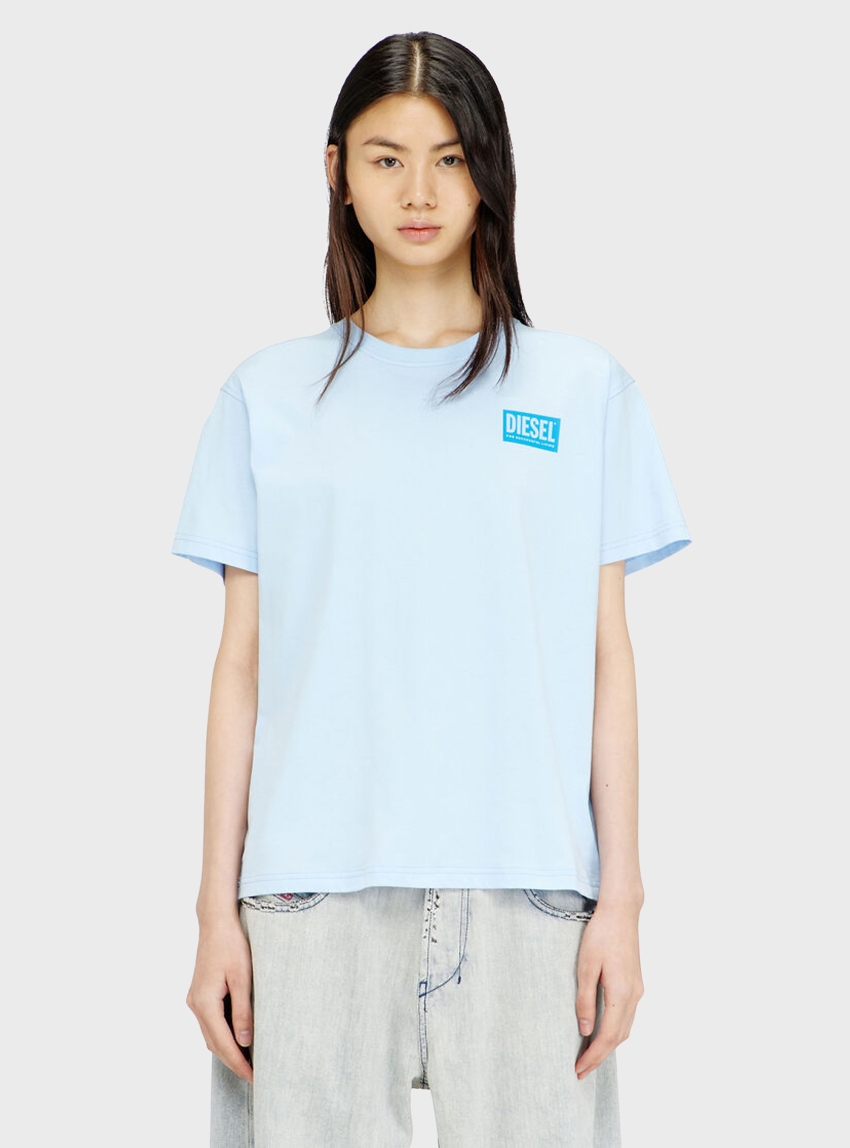 Diesel T-Normy-S6 T-Shirt - Light Blue
