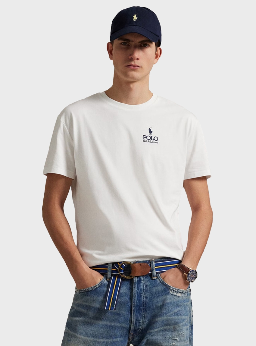 Polo Ralph Lauren Clessic Fit T-Shirt - Off White