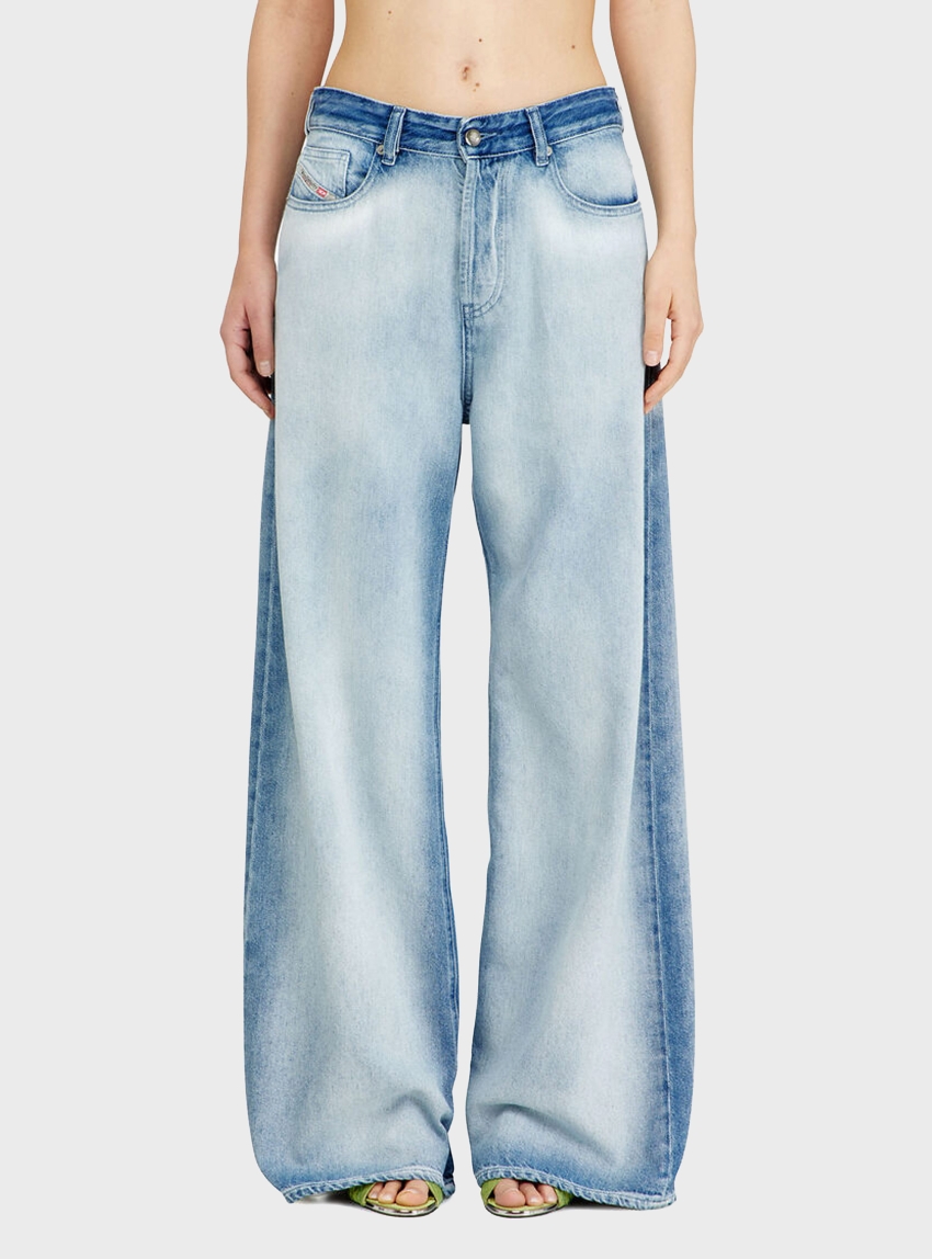 Diesel Relaxed Jeans 1996 D-Sire 09P29 - Light Aged Denim