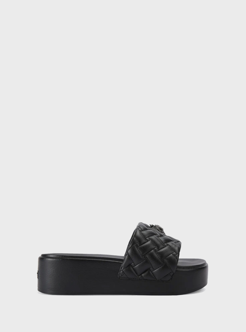 Kurt Geiger Meena Eagle Platforms - Black