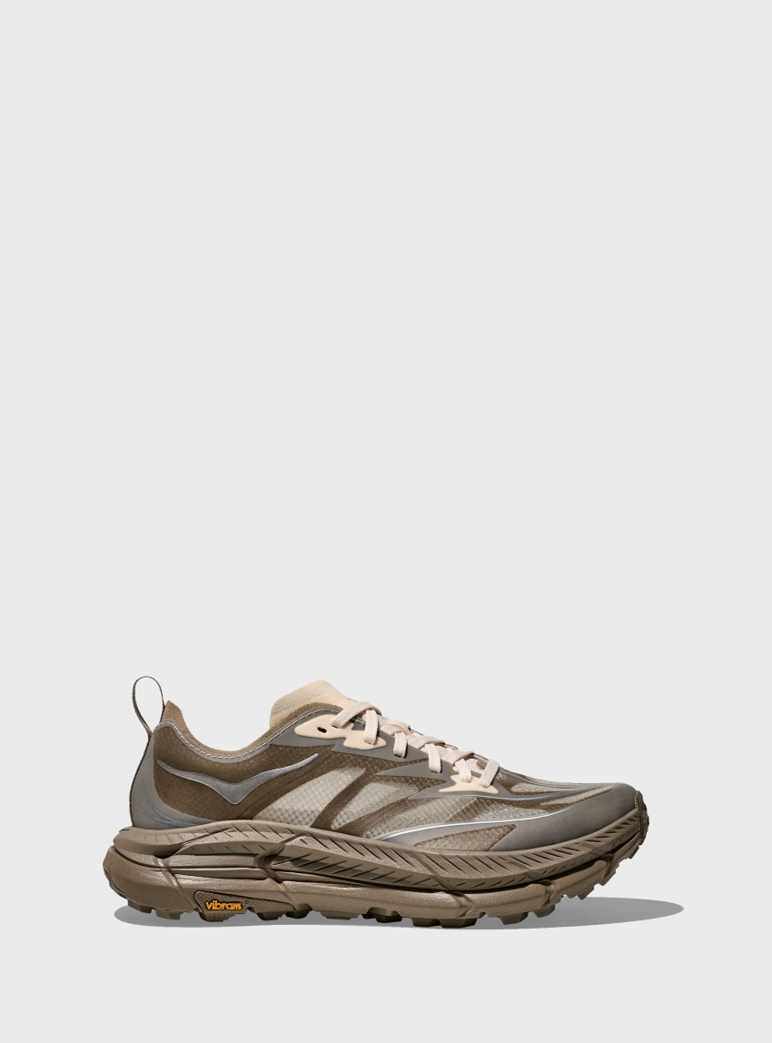 Hokka One One Mafate Speed 4 Lite Sneakers - Light Brown