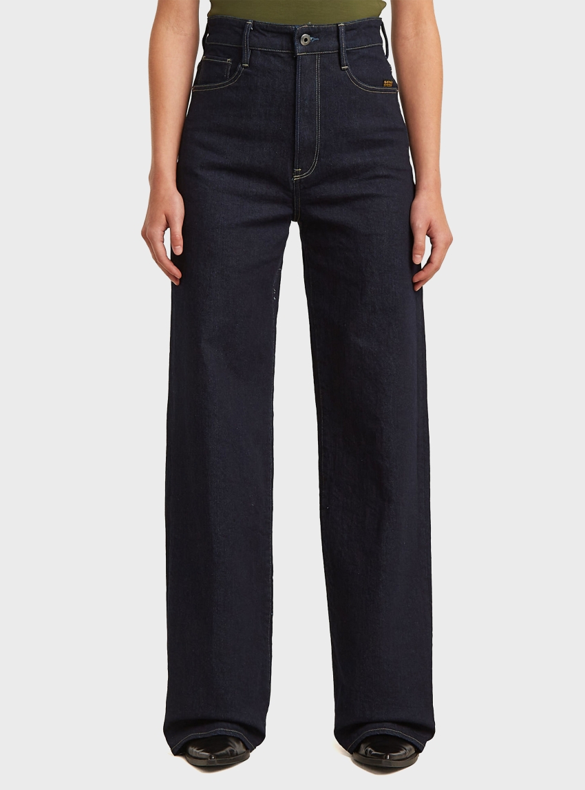 G-Star Deck 2.0 High Loose Jeans - Unwashed Denim