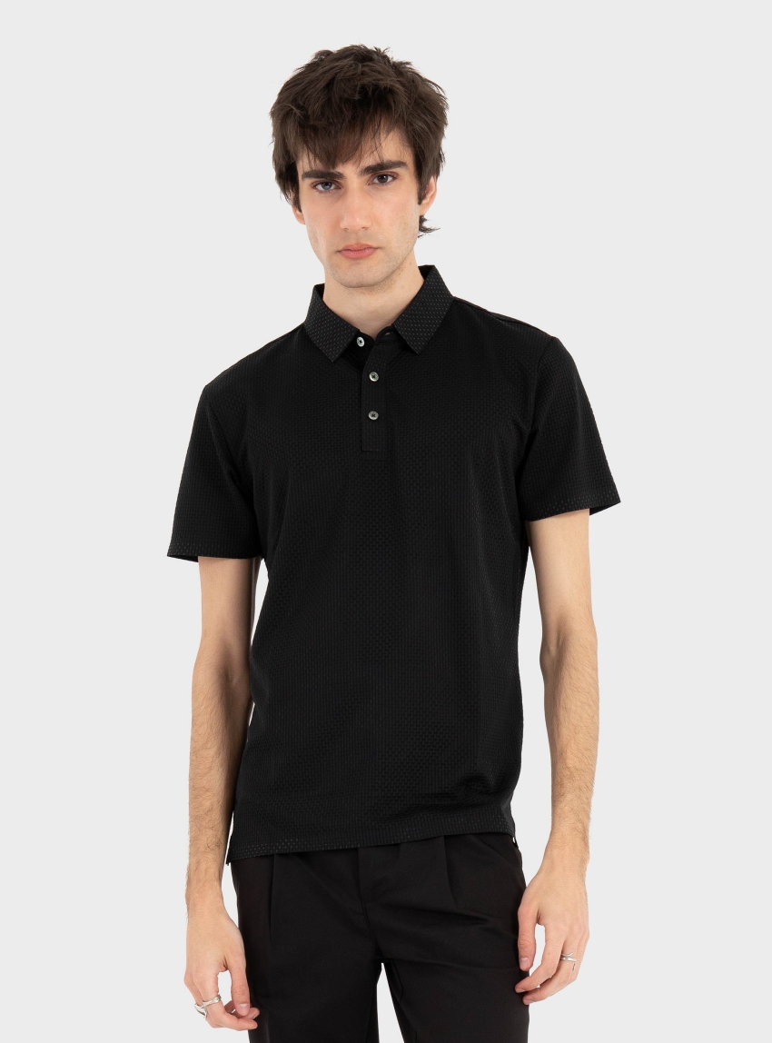 Gianni Lupo Polo Shirt - Black