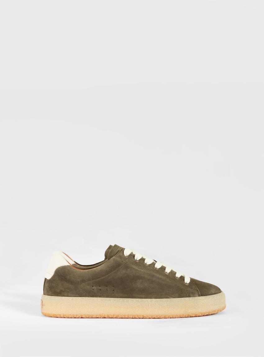Ambitious Kelpe Suede Sneakers - Khaki