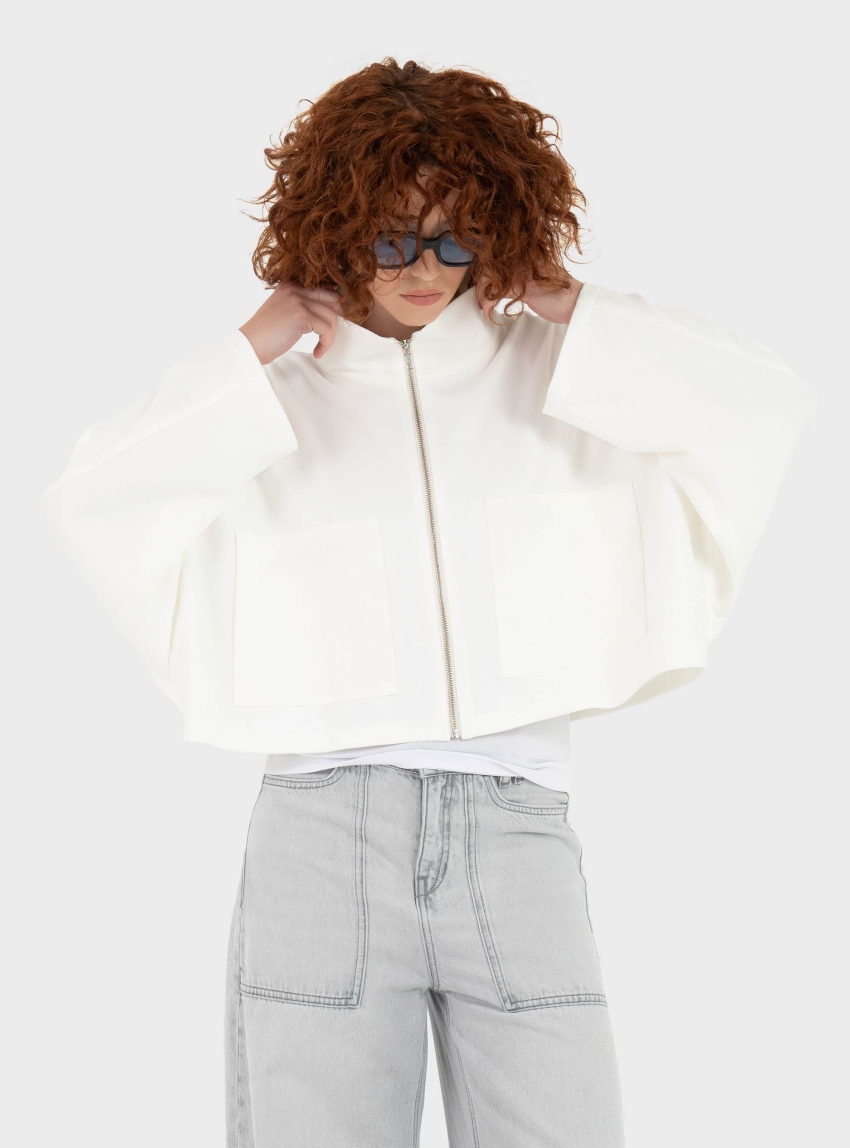 Drykorn Oversized Jacket Elstow - Off White