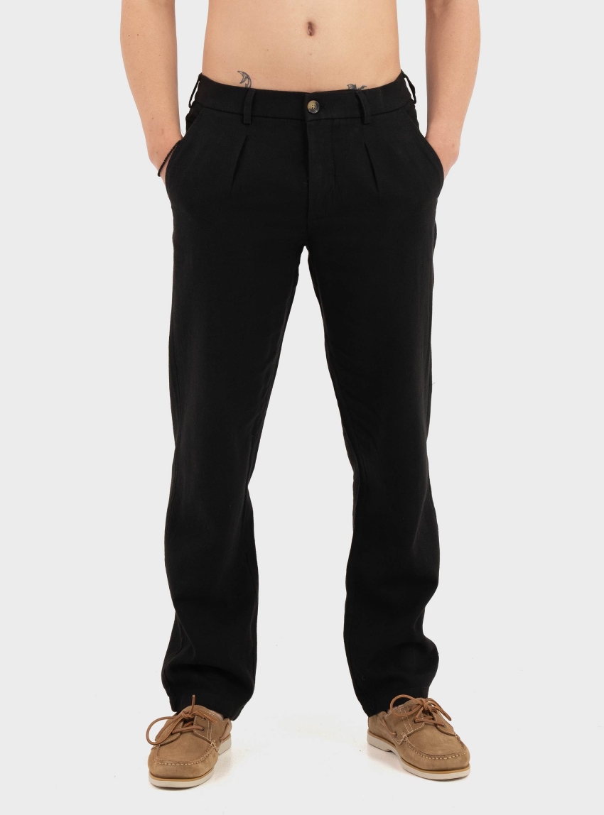 Gabba GABnapoli 19 Lino Pants - Black