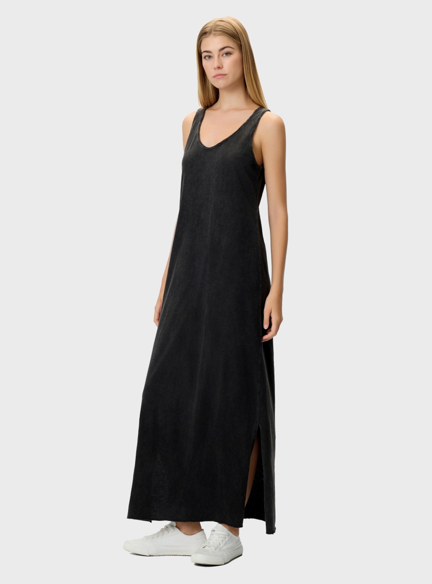 Dirty Laundry Maxi Tank Dress - Washed Black