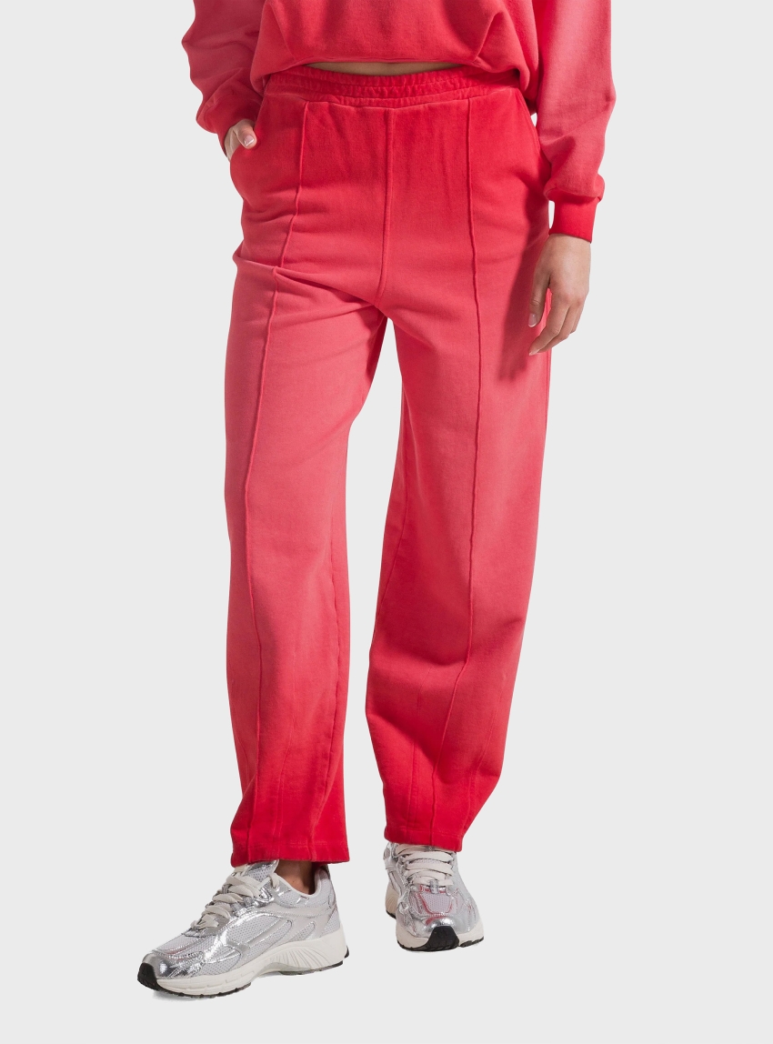 Deha Fade Effect Jogger Pants - Red