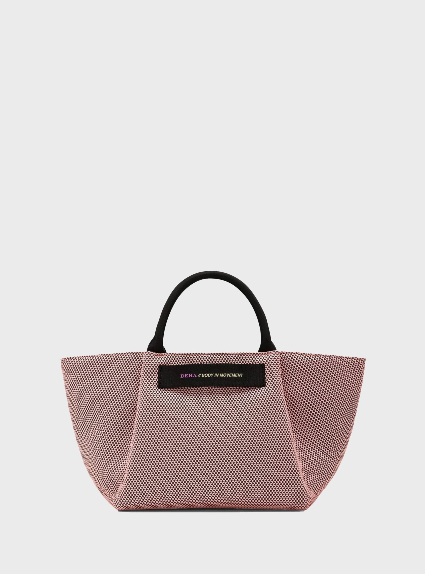 Deha Mesh Hand Bag - Pink