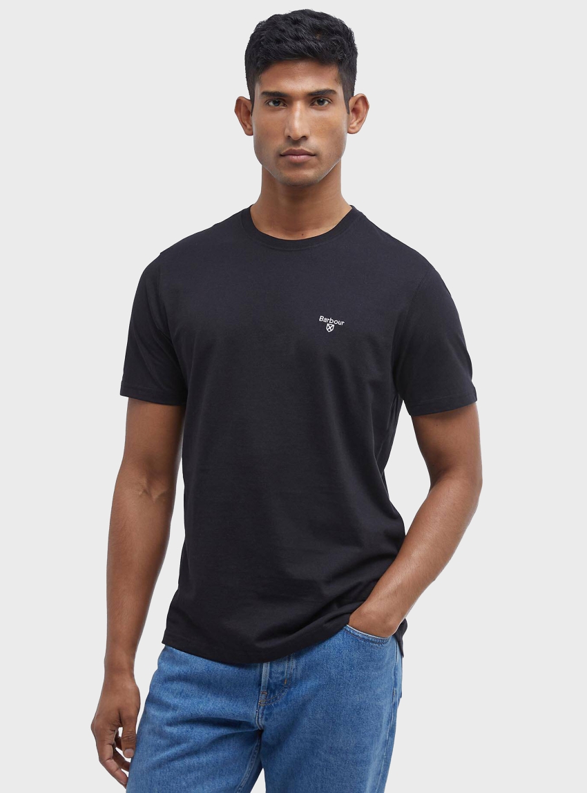 Barbour Essential Sports T-Shirt - Black