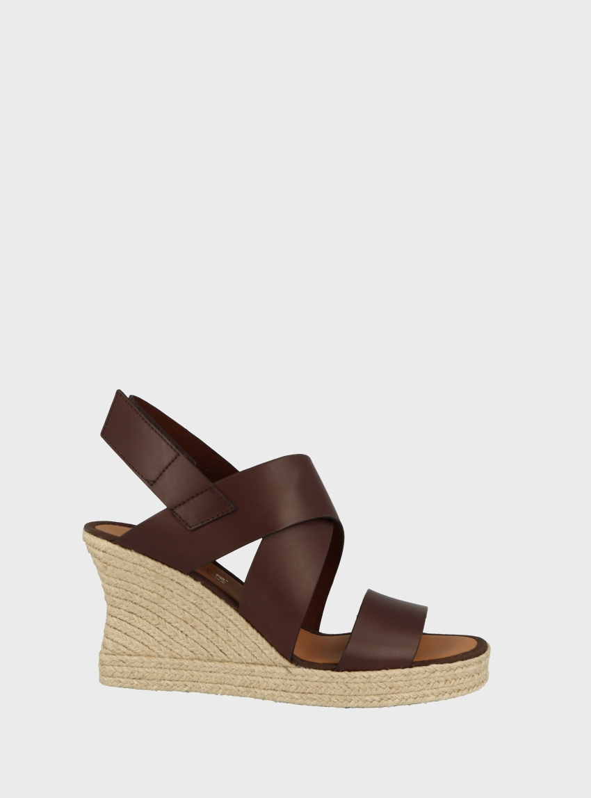 Casteller Heel Sandals - Dark Brown