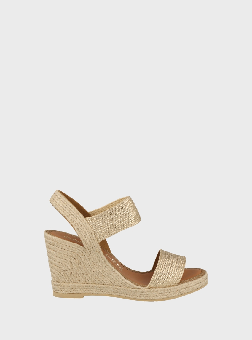 Casteller Heel Sandals - Gold
