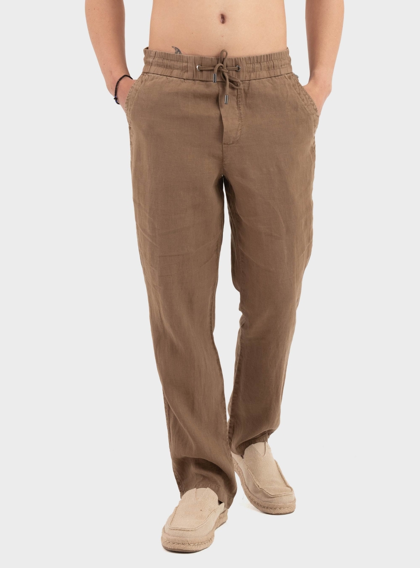 Keeling Regular Fit Chino Pants - Light Brown
