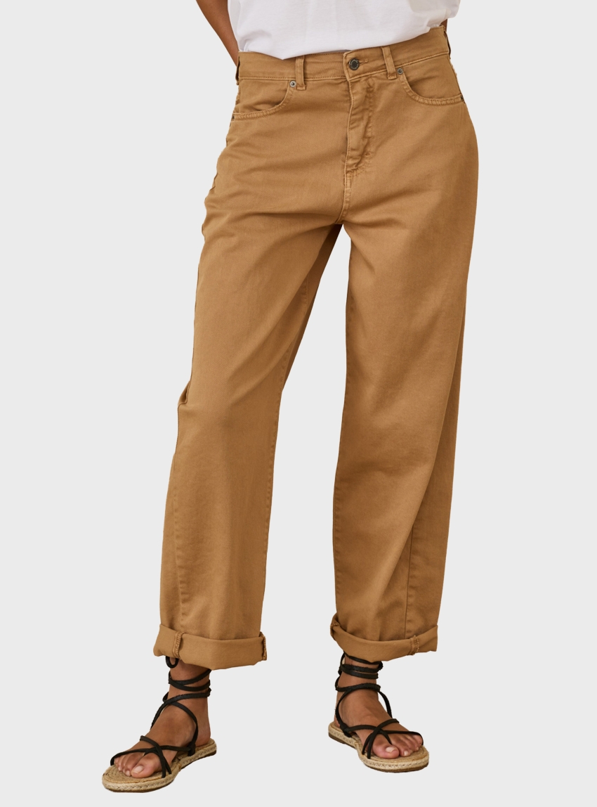 Souvenir Wide Leg Jeans - Camel