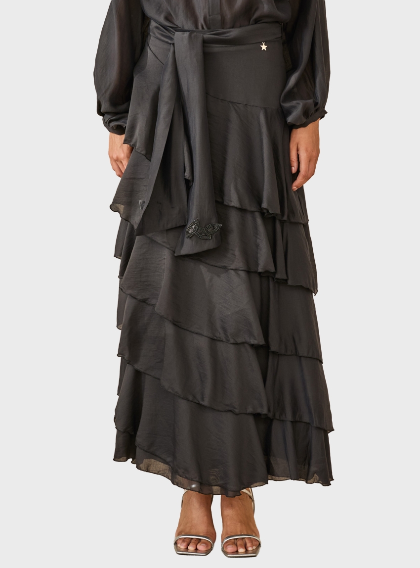 Souvenir Maxi Skirt - Black