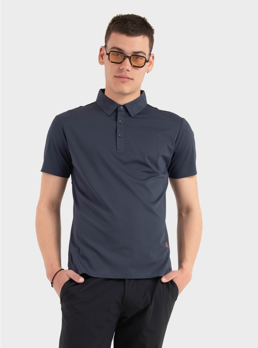 Gianni Lupo Regular Fit Polo Shirt - Navy