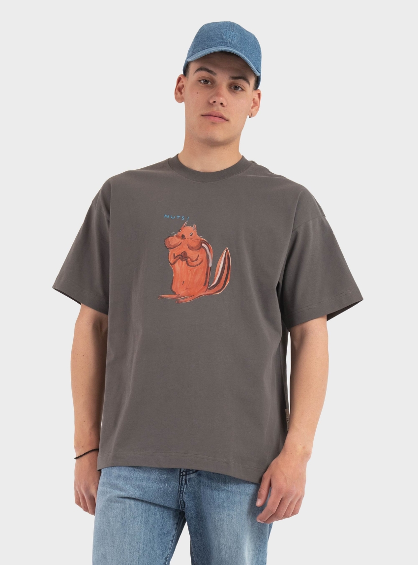 Gianni Lupo Regular Fit T-Shirt - Dark Grey