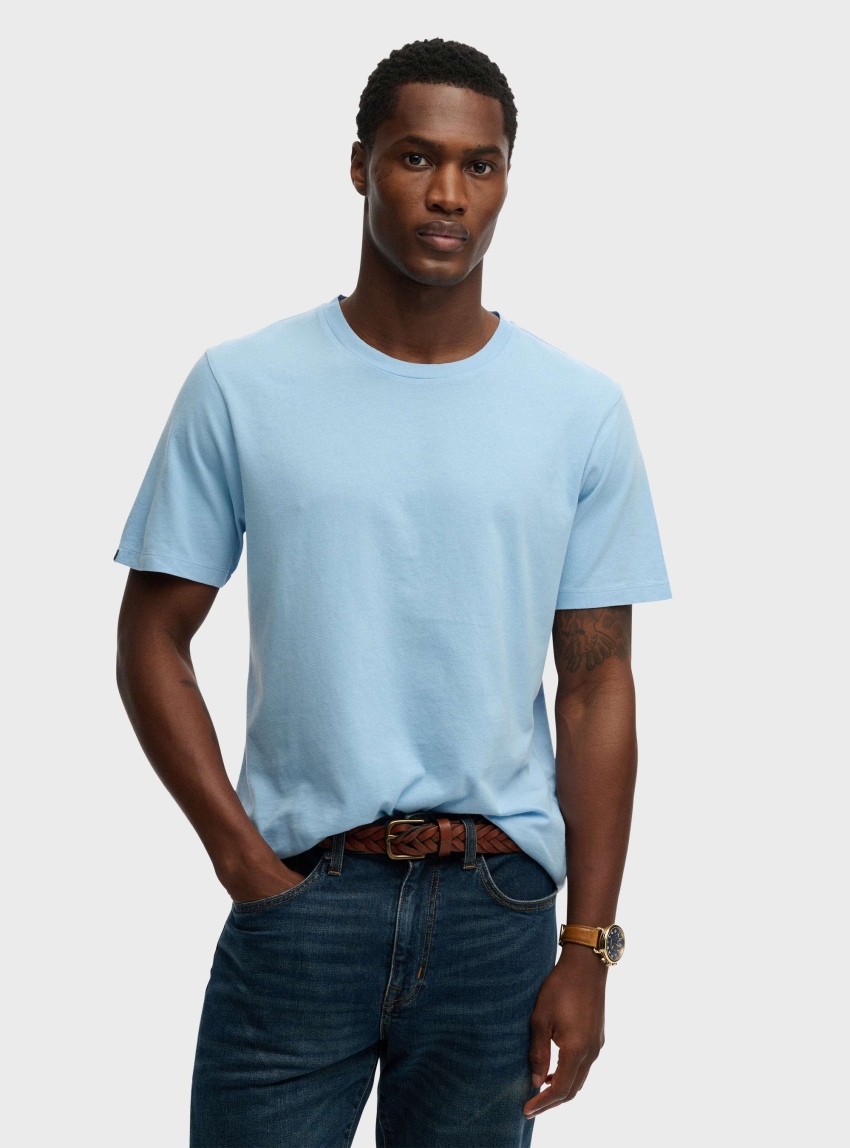 Superdry Classic Essential T-Shirt - Light Blue