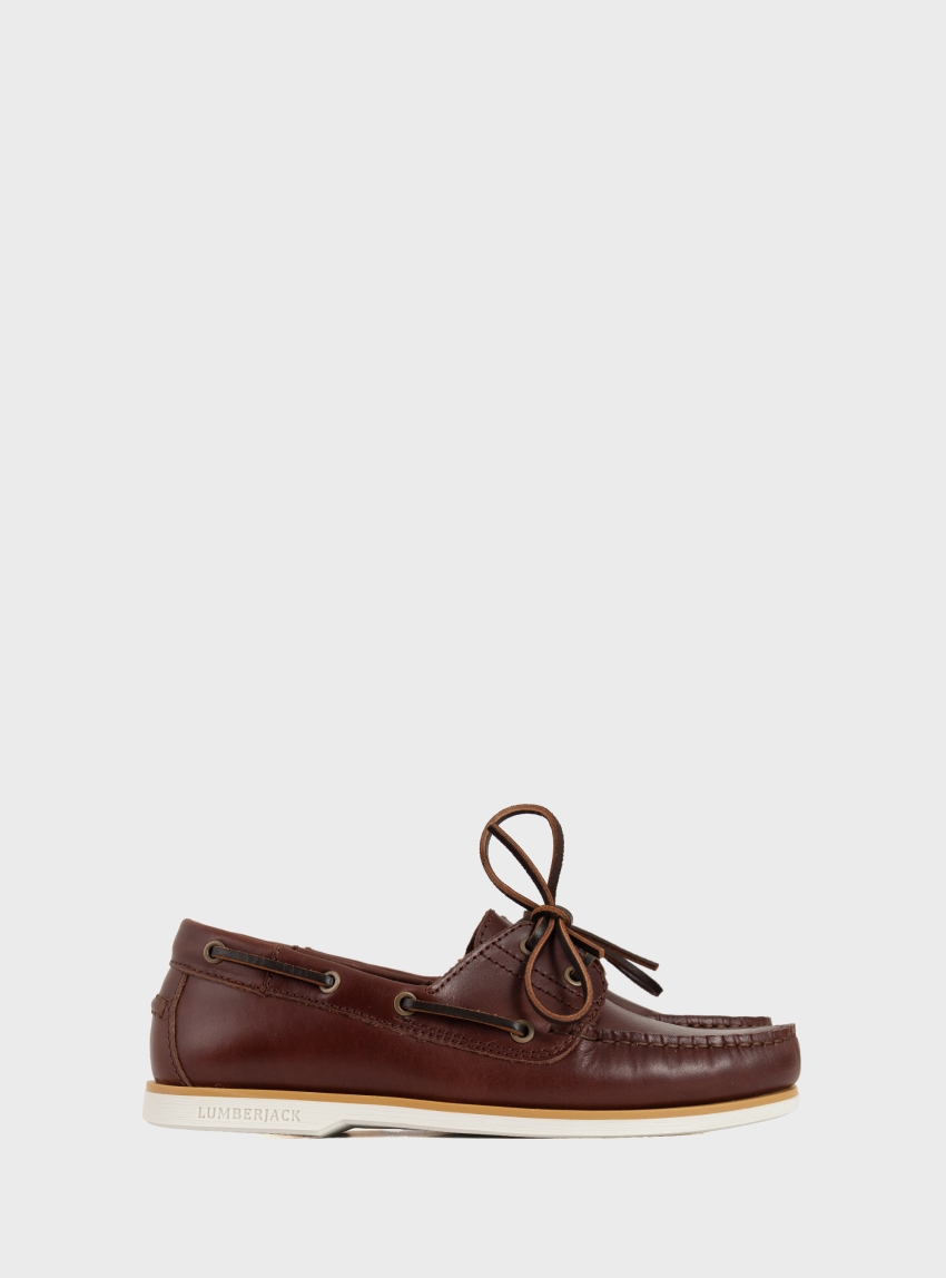 Lumberjack Navigator Boat Shoes - Bordeaux