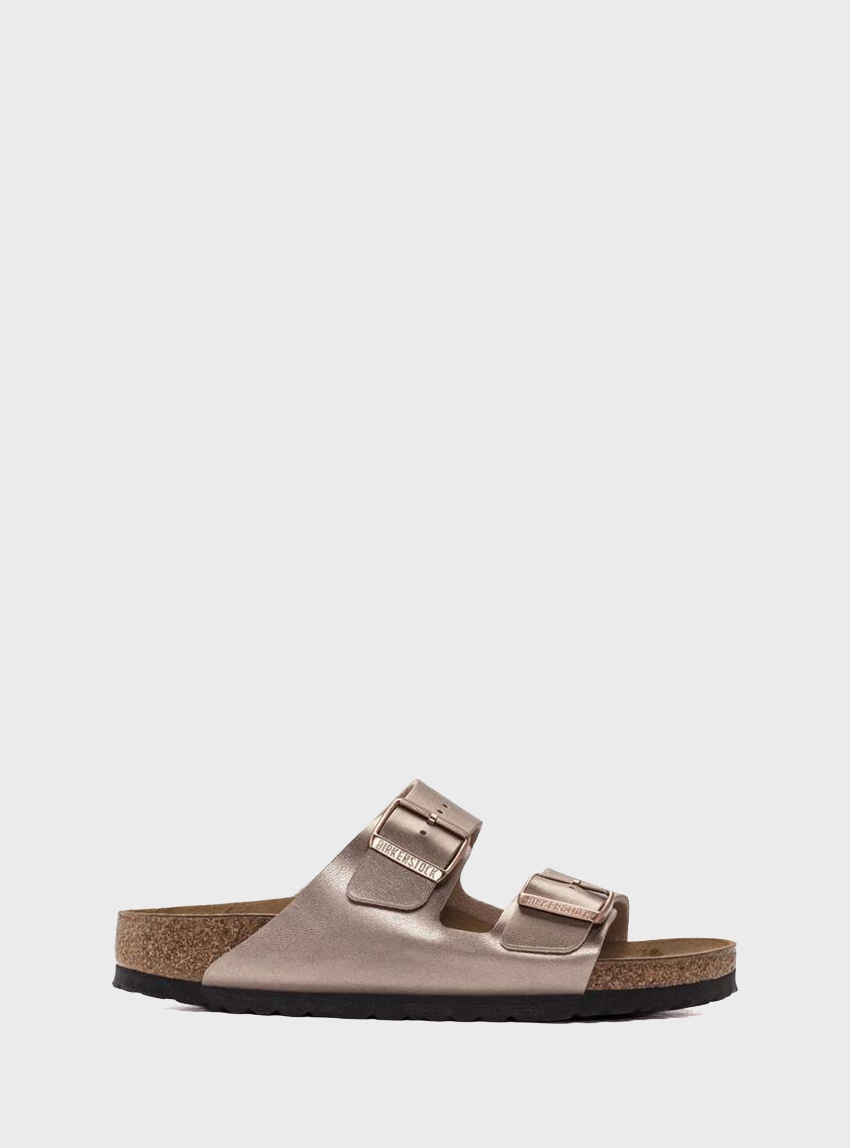 Birkenstock Arizona Regular Fit Birko-Flor Sandals - Copper