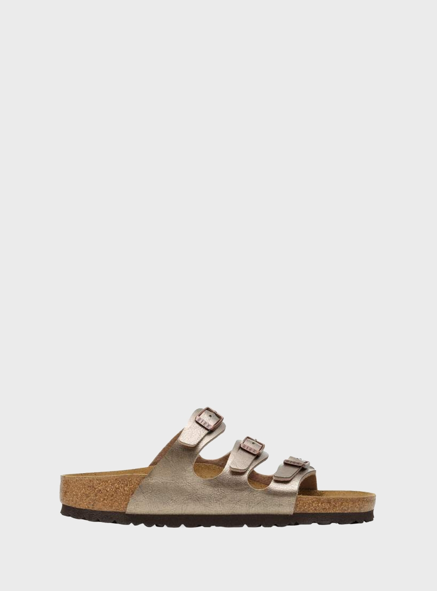 Birkenstock Florida Bs Regular Fit Sandals - Taupe