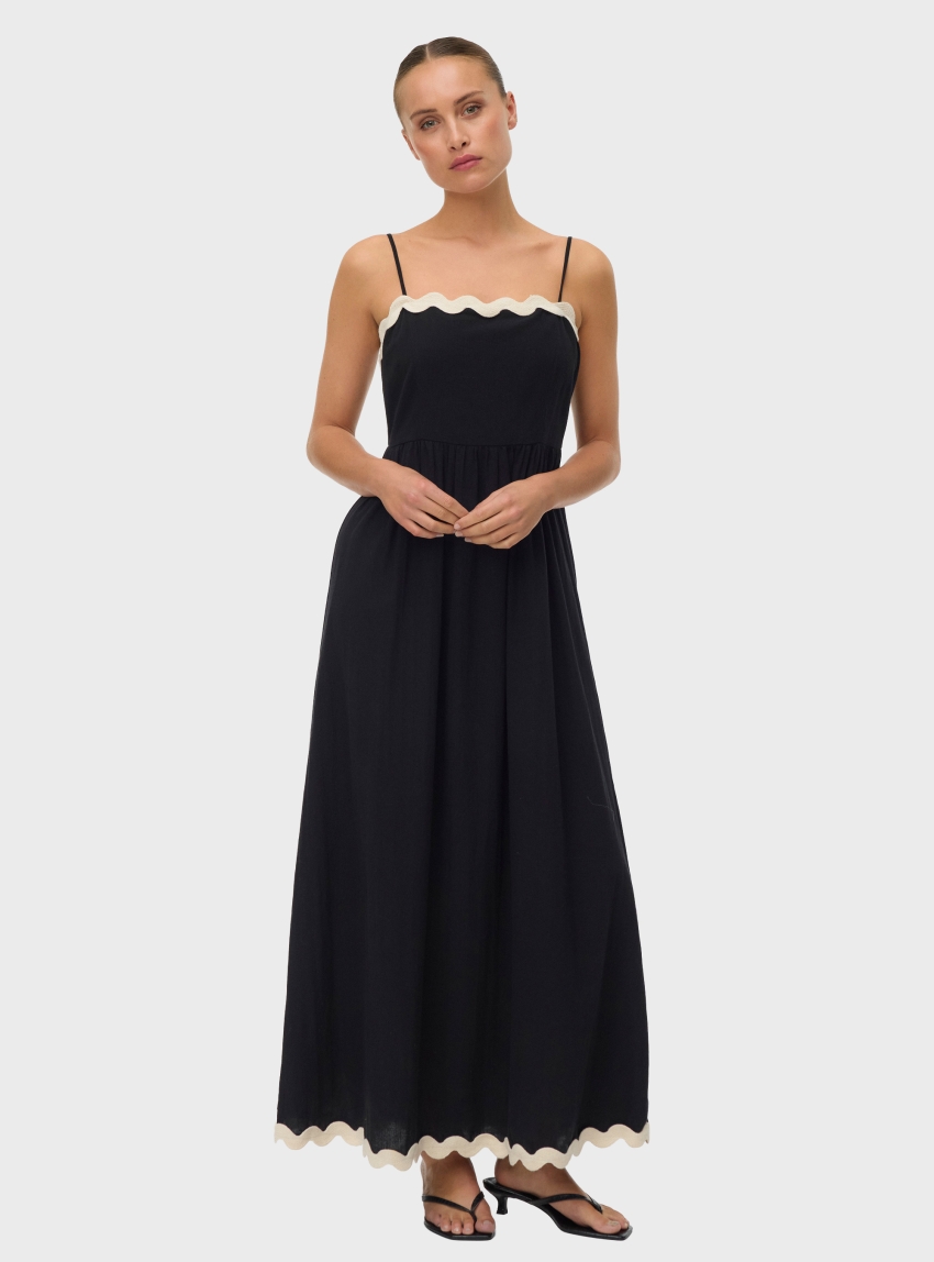 Vero Moda Jenna Singlet Ankle Dress - Black