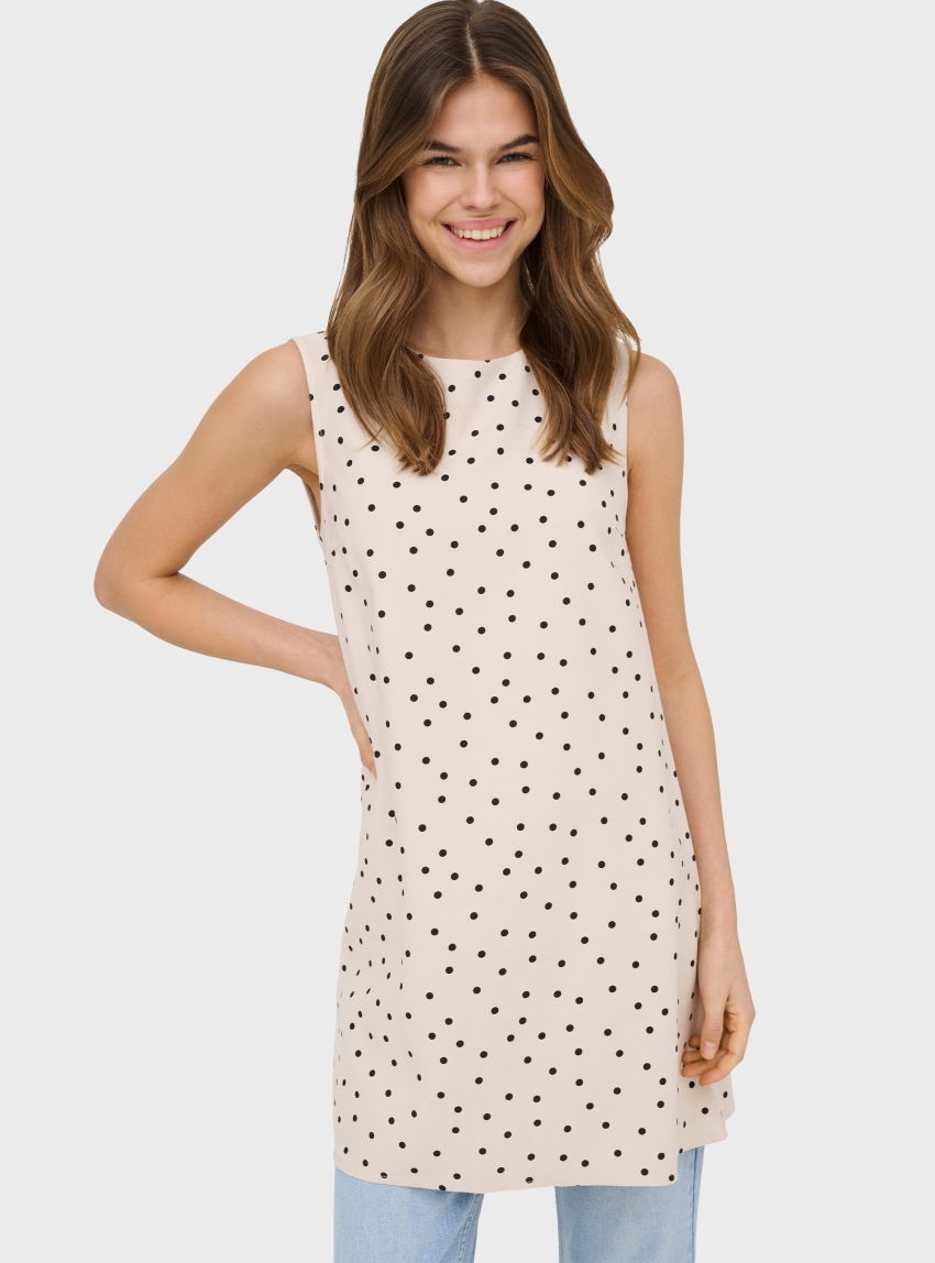 Only Aris Short Dress - Pumice Stone