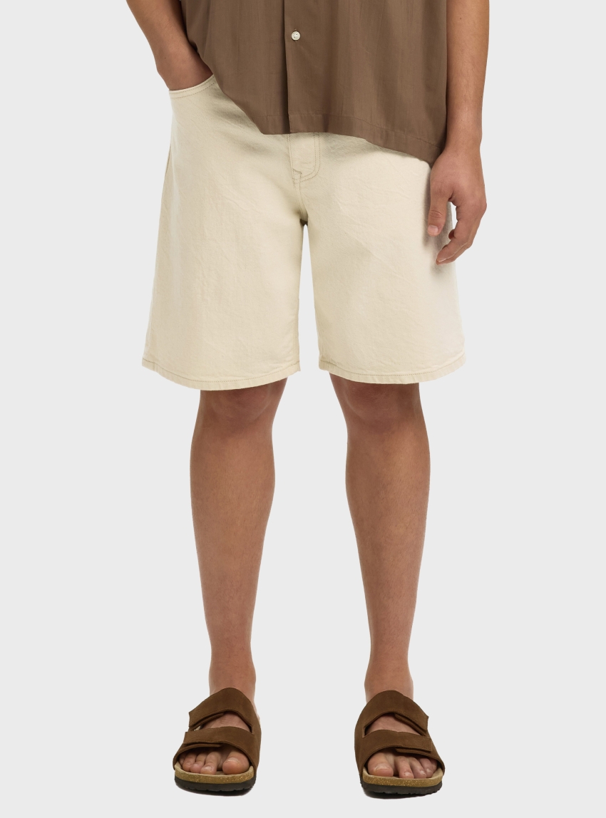 Selected Reg Alex 704 Denim Shorts - Ecru