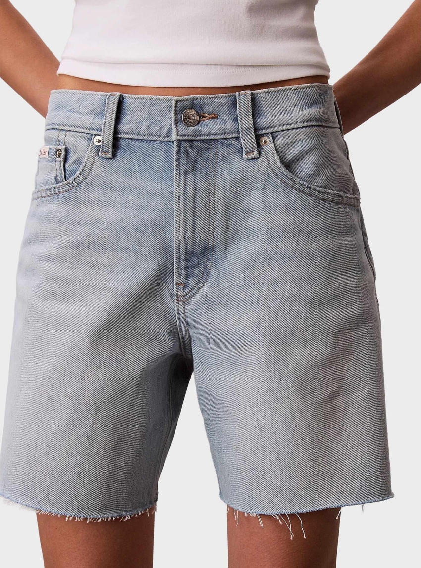 Calvin Klein 90's Denim Shorts - Light Aged Denim