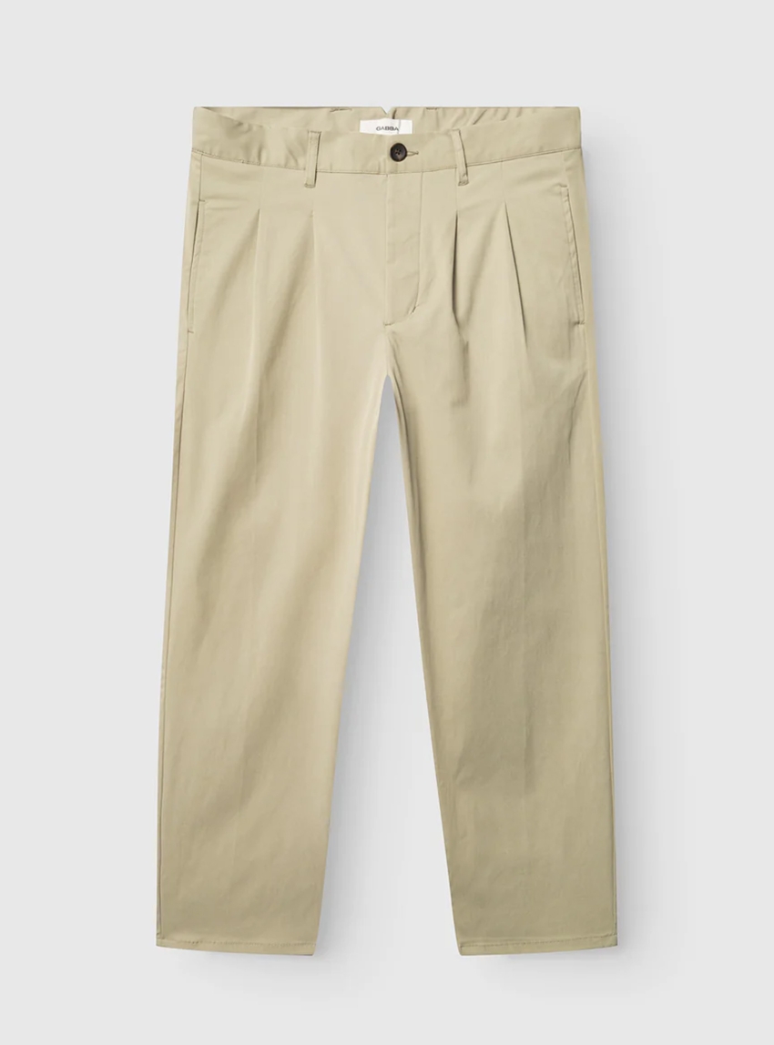 Gabba GABfirenze Bolu Cropped TENCEL ™ Pant - Dark Beige