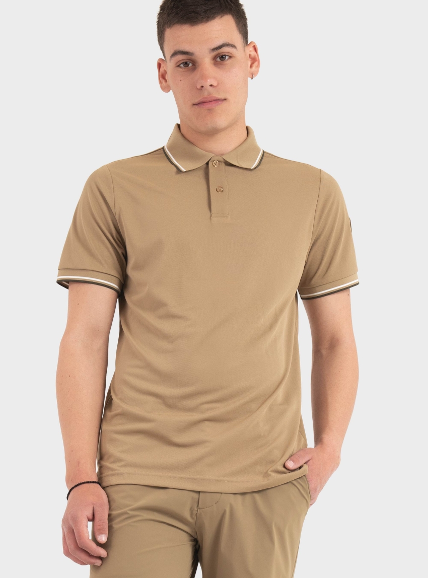 Save The Duck Hari Polo - Dark Beige