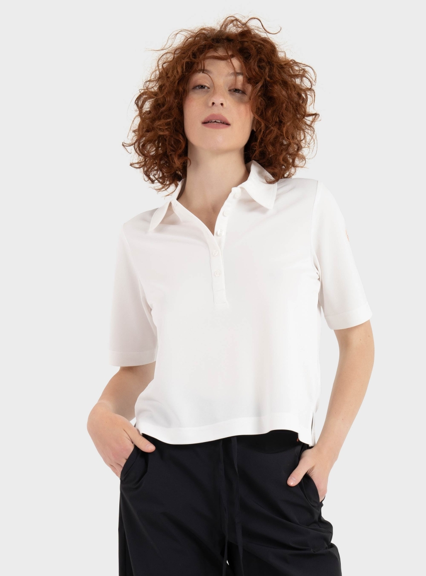 Save The Duck Inia Polo - Off White