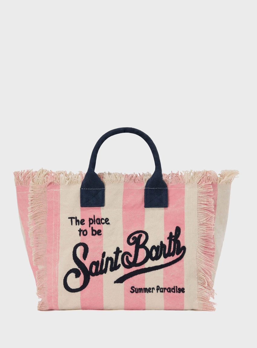 MC2 Saint Barth Colette Hand Bag With Strap - Pink