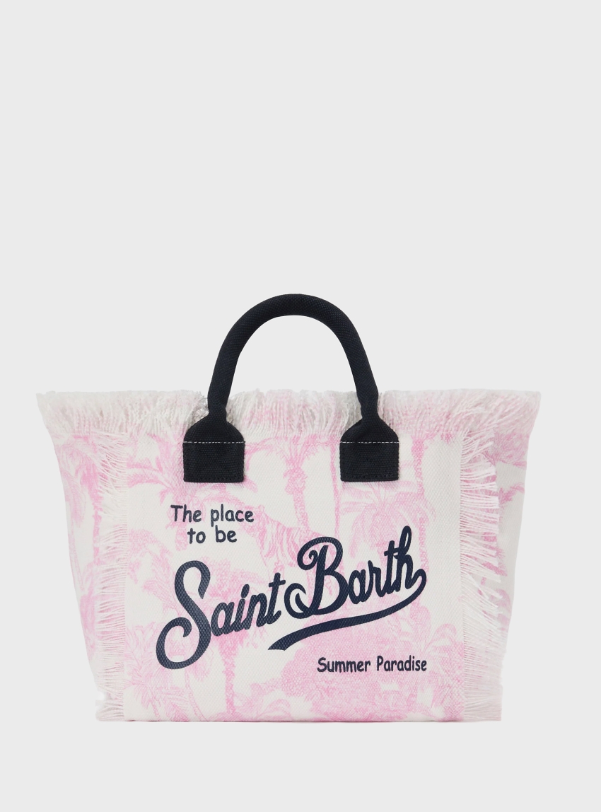 MC2 Saint Barth Colette Hand Bag With Strap - Baby Pink