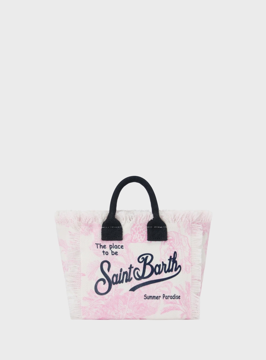 MC2 Saint Barth Vanity Mini Small Bag With Strap - Baby Pink