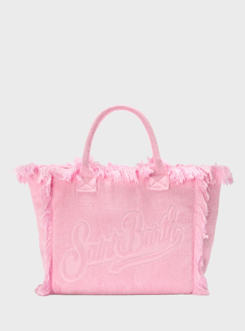 MC2 Saint Barth Vanity Terry Effeect Shoulder Bag - Pink